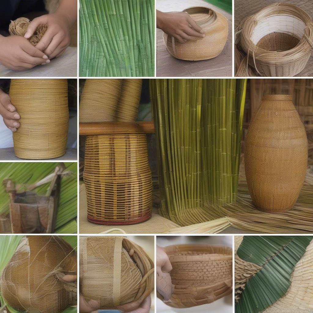 Philippine Basket Weaving Materials and Techniques