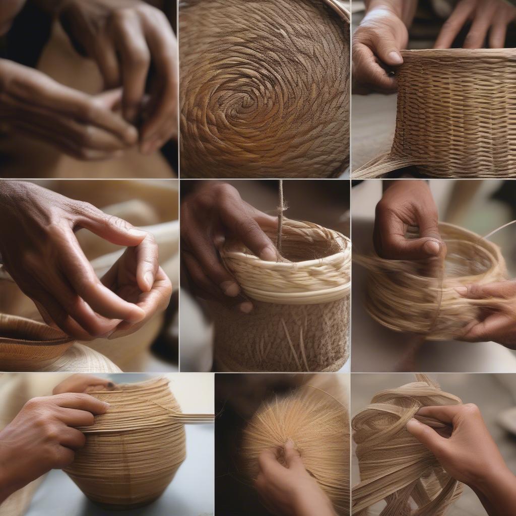 Various Philippine Basket Weaving Techniques