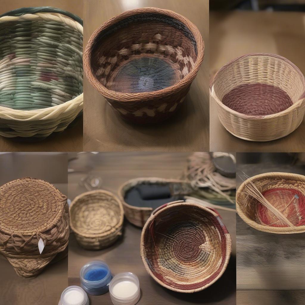 Finishing Supplies for Pine Needle Baskets