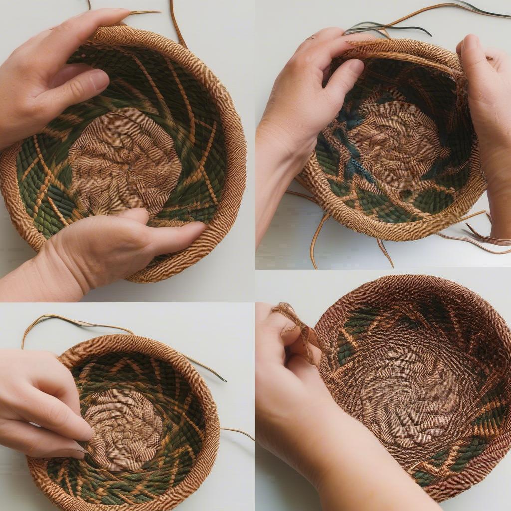 Pine Needle Basket Weaving Techniques