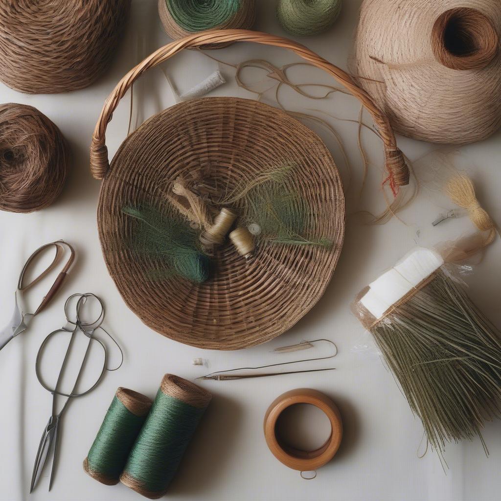 Essential Tools and Materials for Pine Needle Basket Weaving