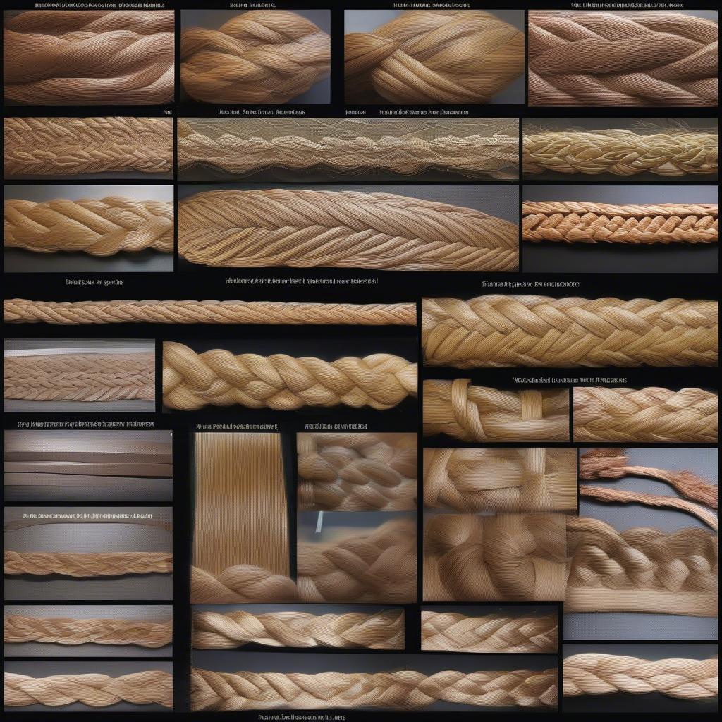 Plaiting Basket Weaving Technique