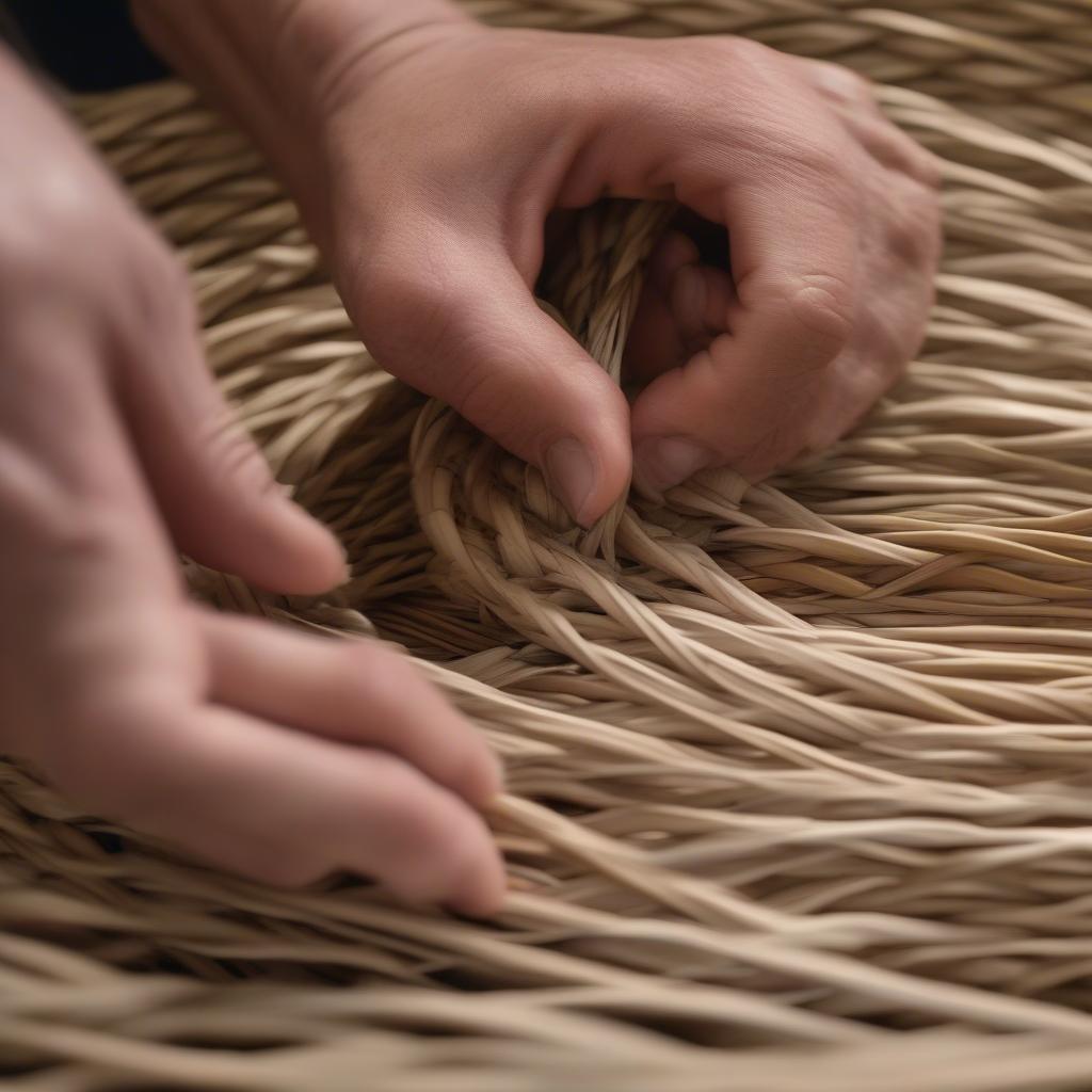 Plaiting in Basketry: Creating a Sturdy Base