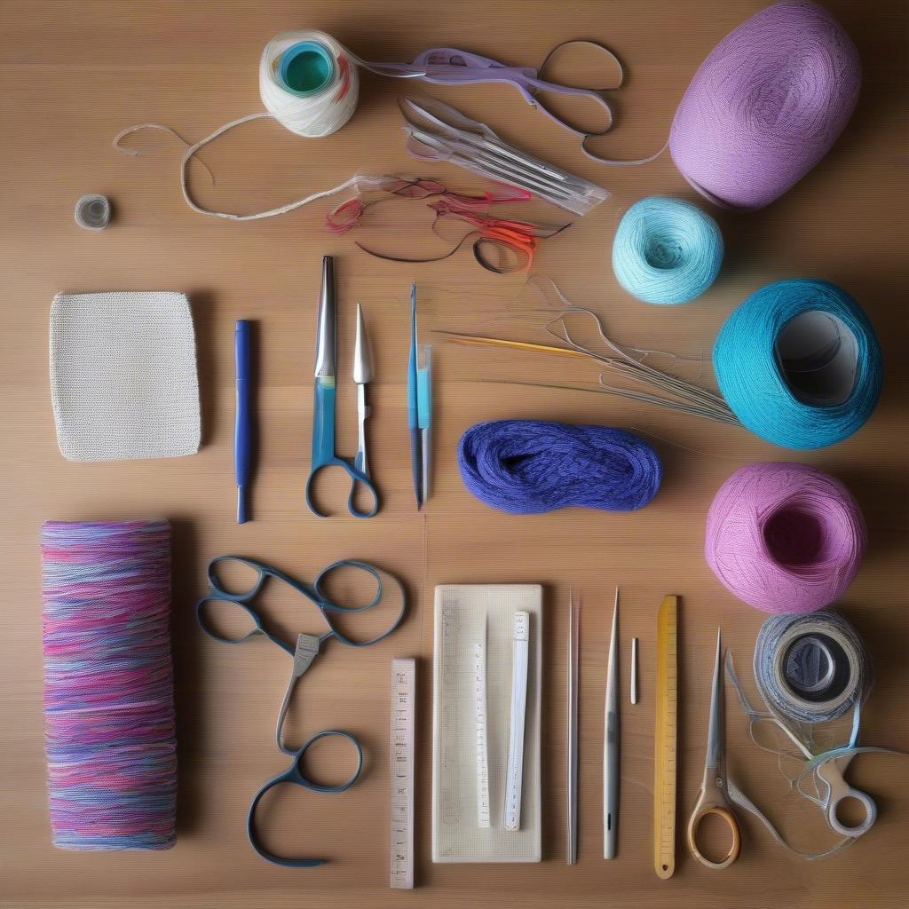 Essential Tools for Plarn Basket Weaving