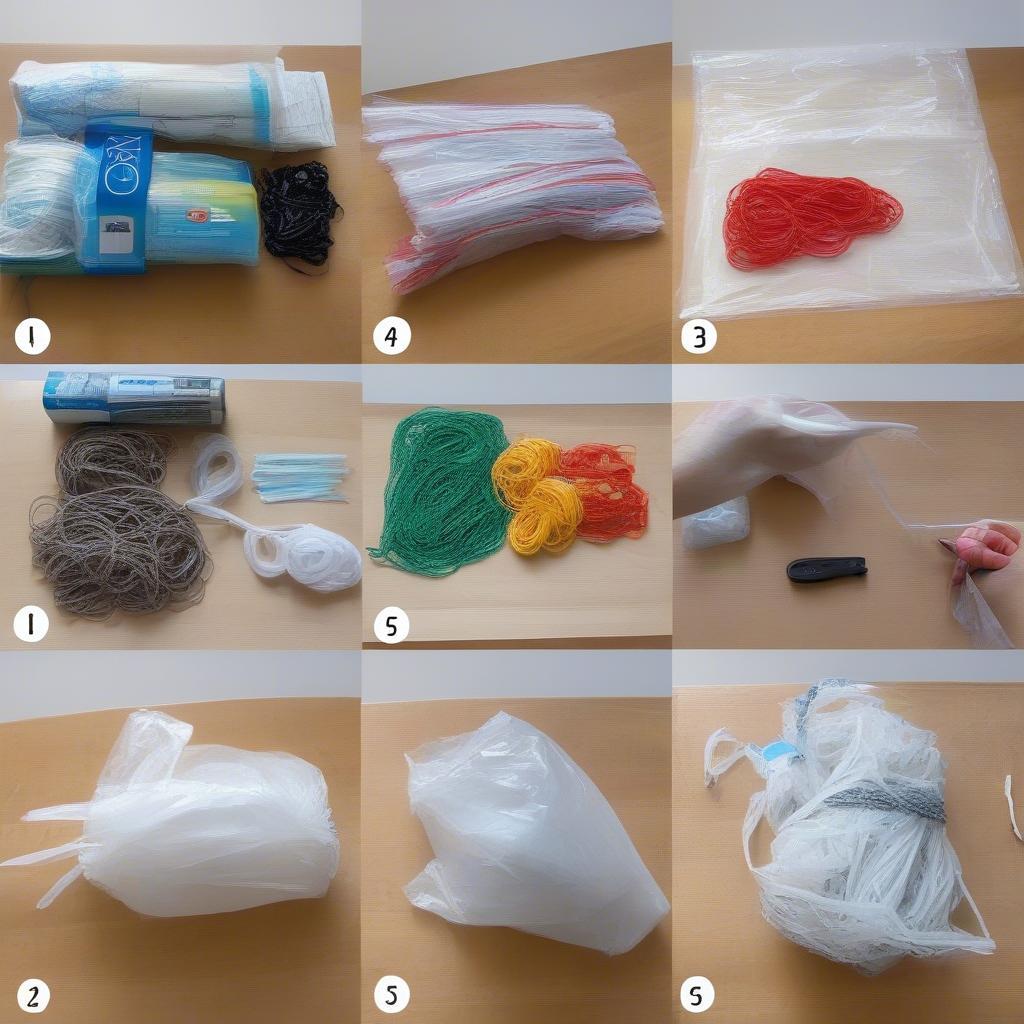 Creating Plarn from Plastic Bags