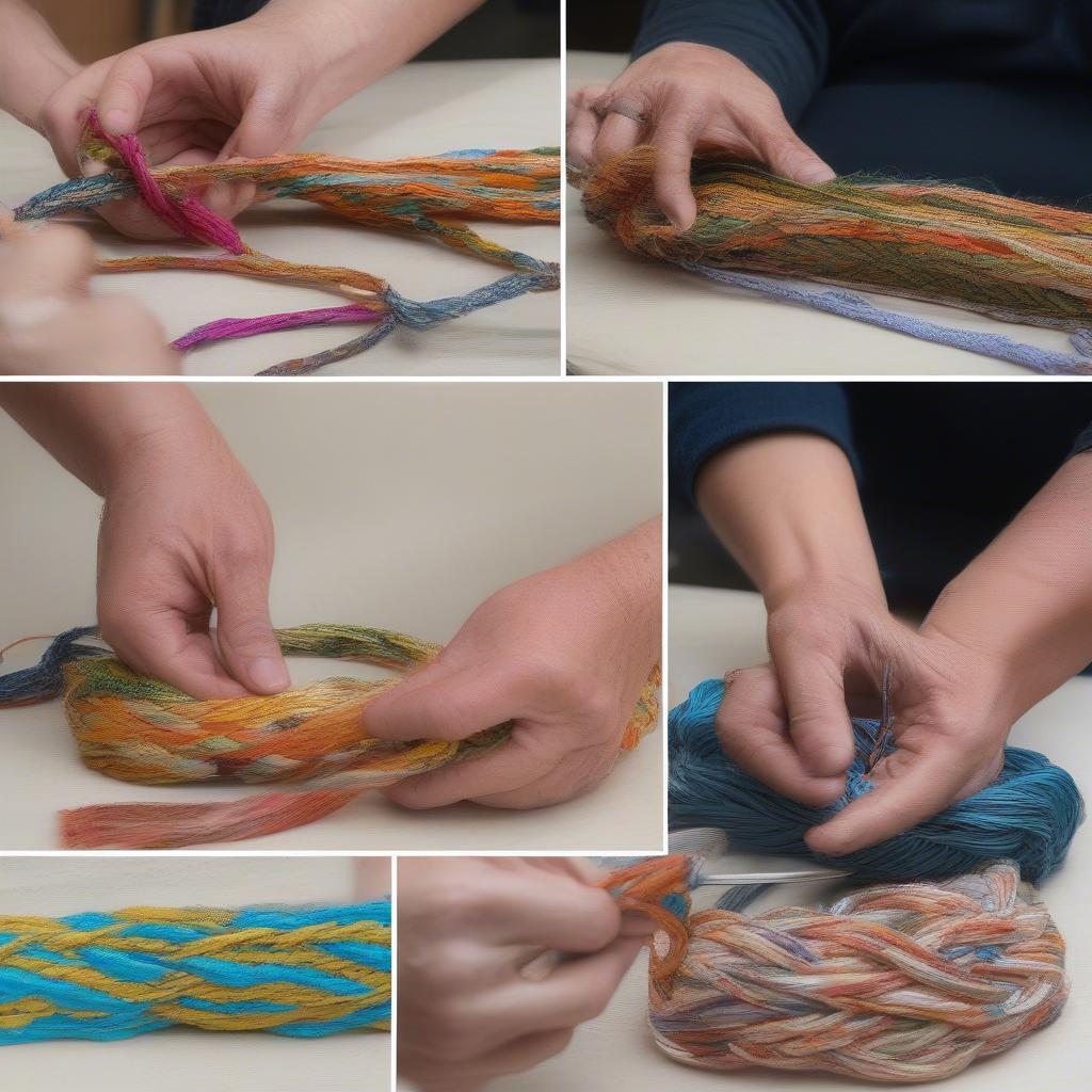 Plarn Weaving Techniques