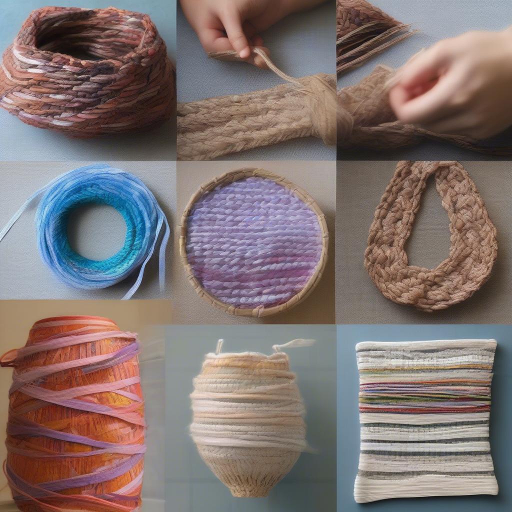 Different Plastic Bag Weaving Techniques for Homestead Projects