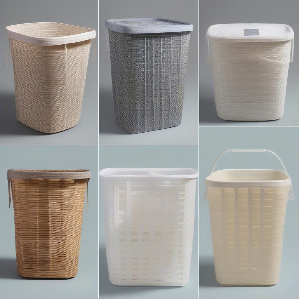 Plastic Laundry Basket Weave Types