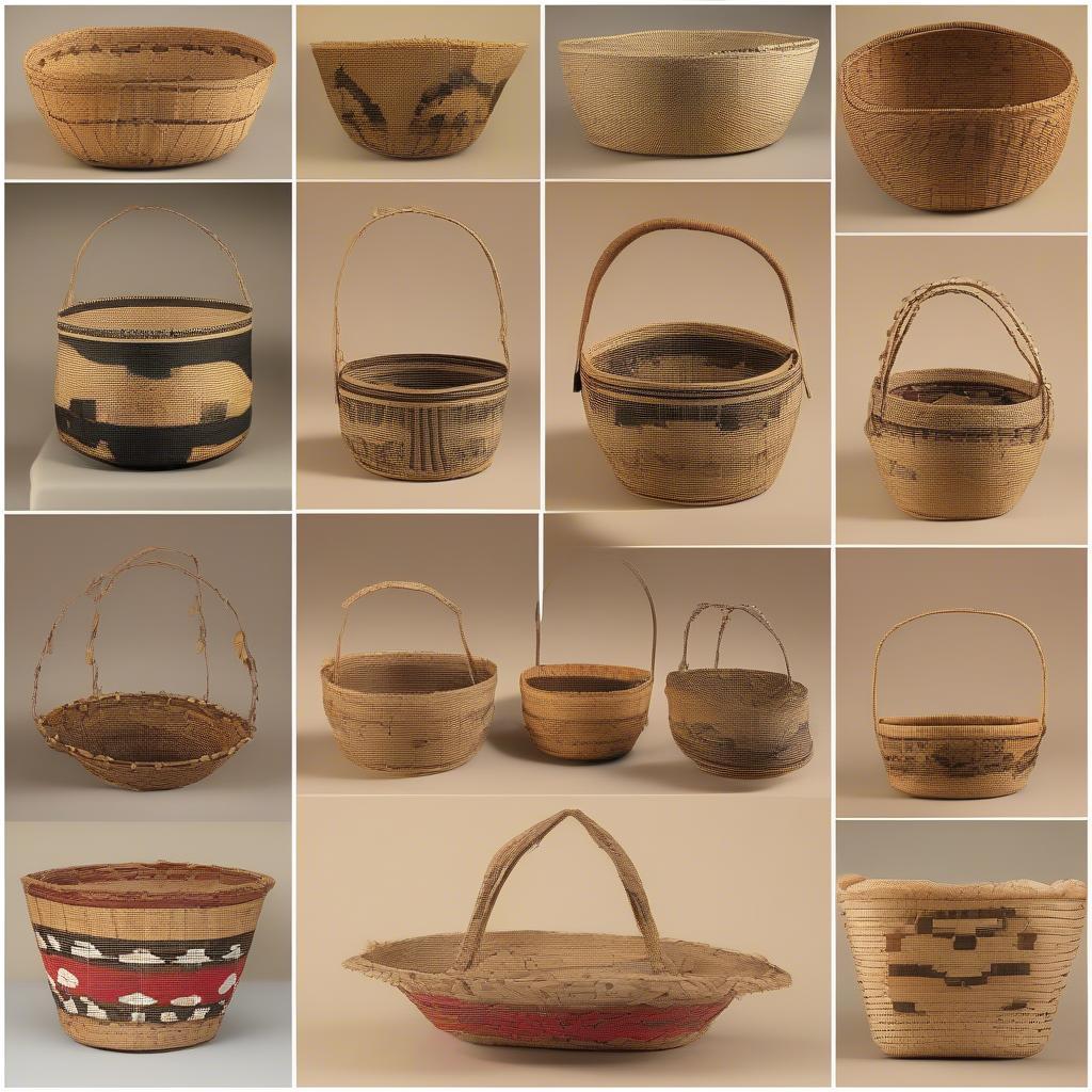 Historical Examples of PNWCUCC Basketry