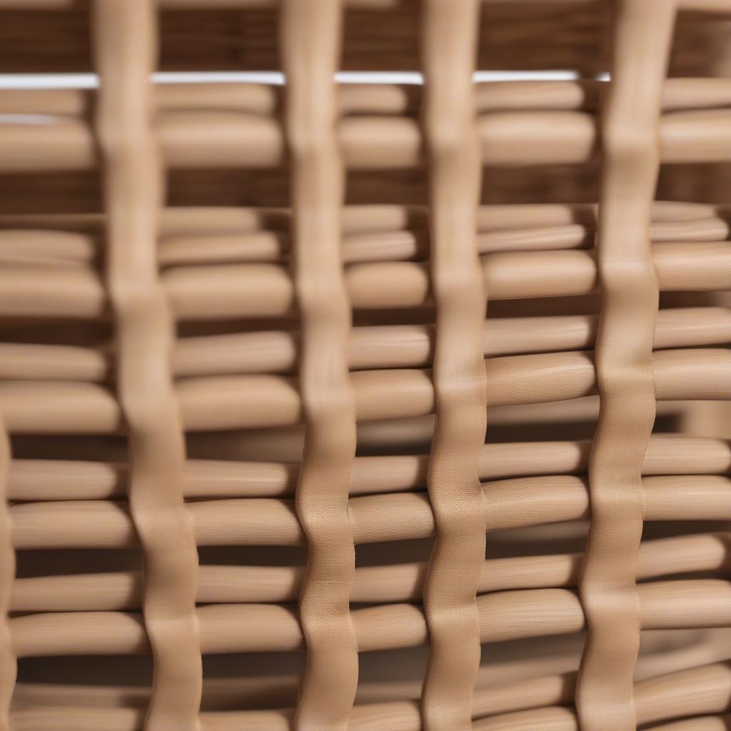 Poly & Bark Weave Chair in Natural Close-Up