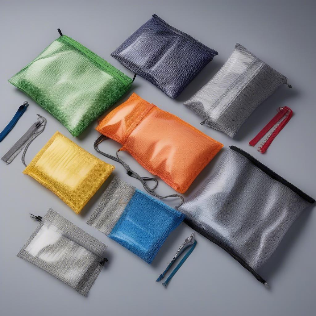 Various Poly Weave Bags with Resealable Options