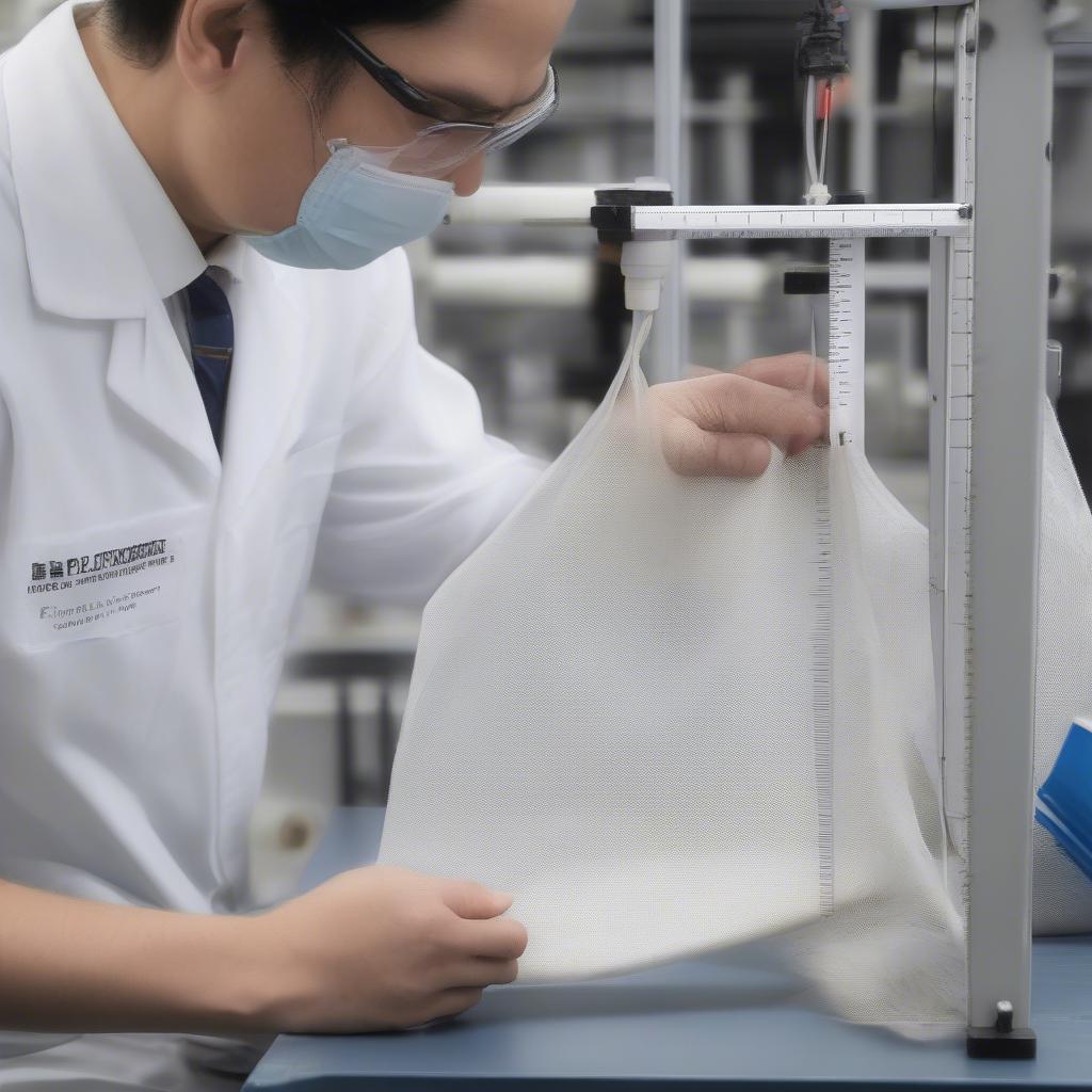 Poly Woven Bags Quality Control Testing