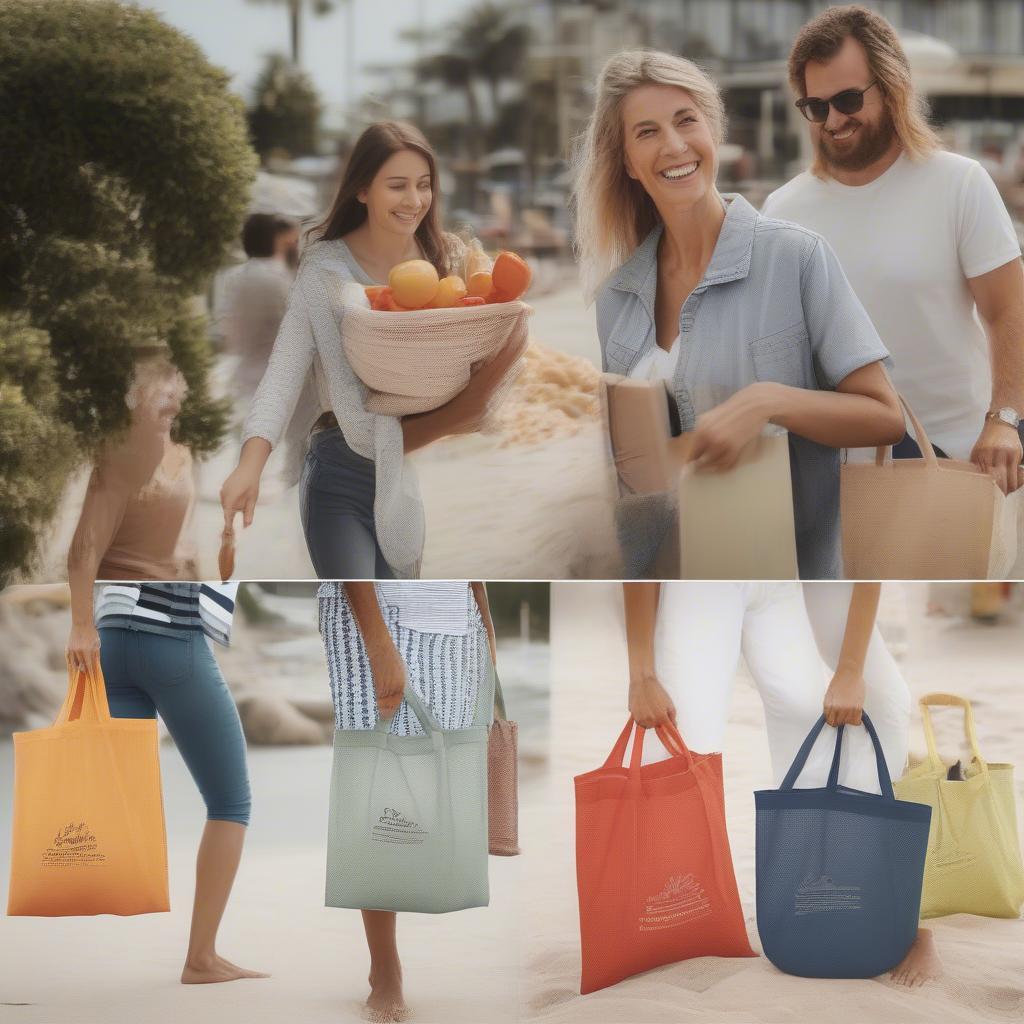 Various Uses of Poly Woven Tote Bags