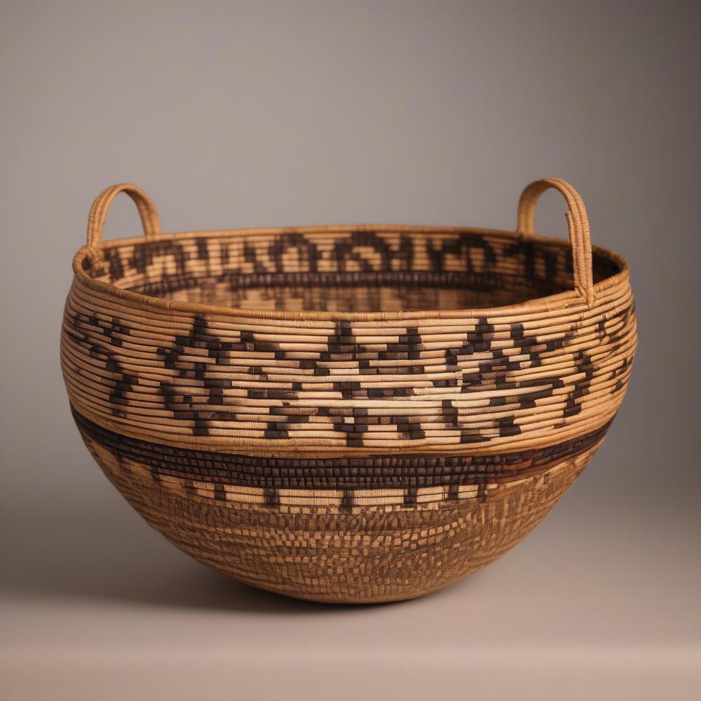 Intricate Design of Pomo Basket