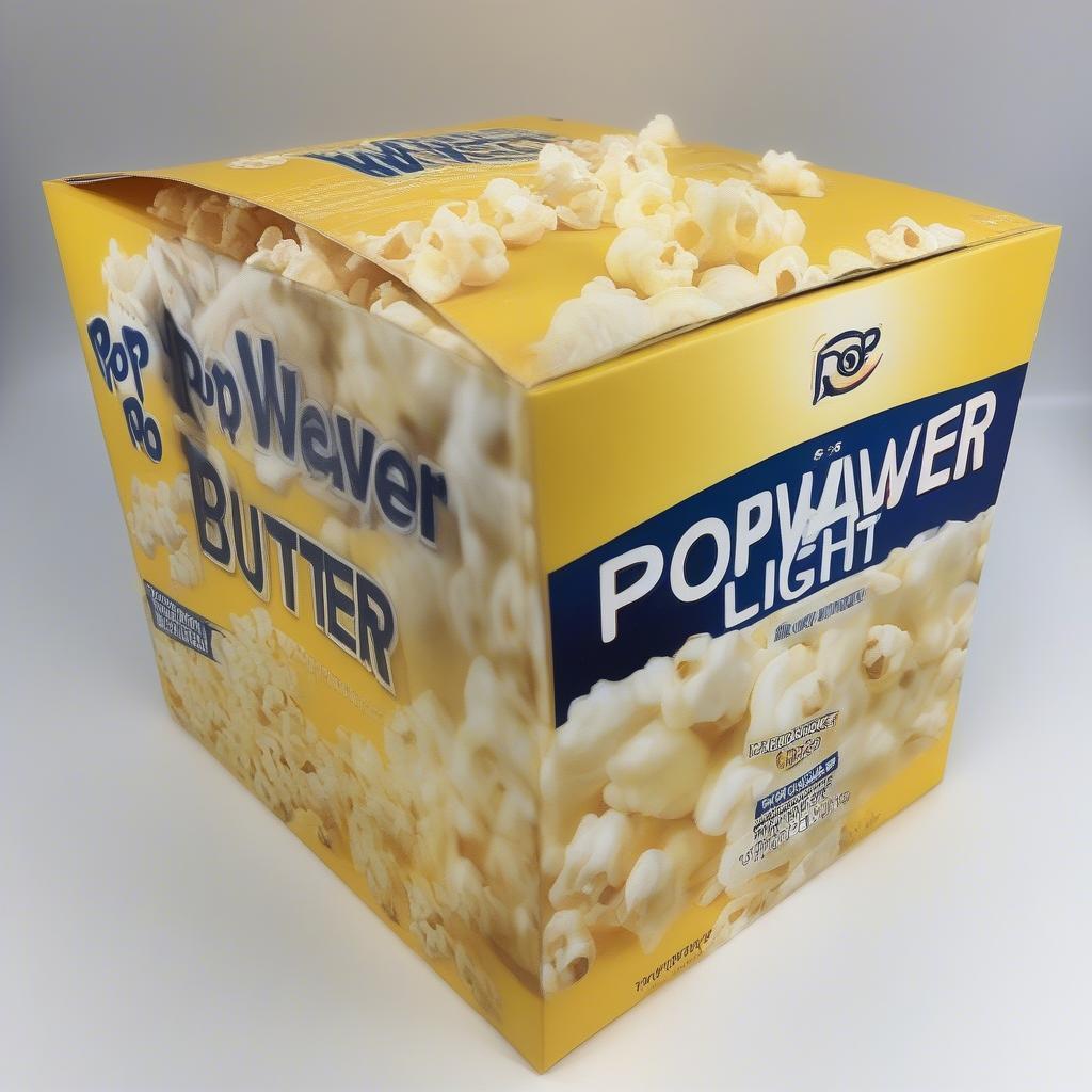 Pop Weaver Light Butter Popcorn 22-Bag Box