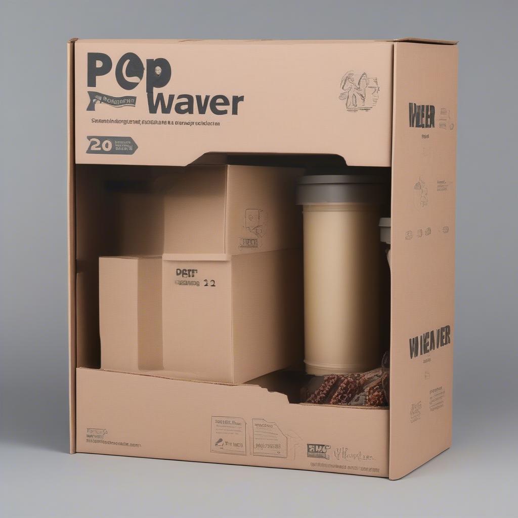 Pop Weaver Microwave Popcorn 22 Box