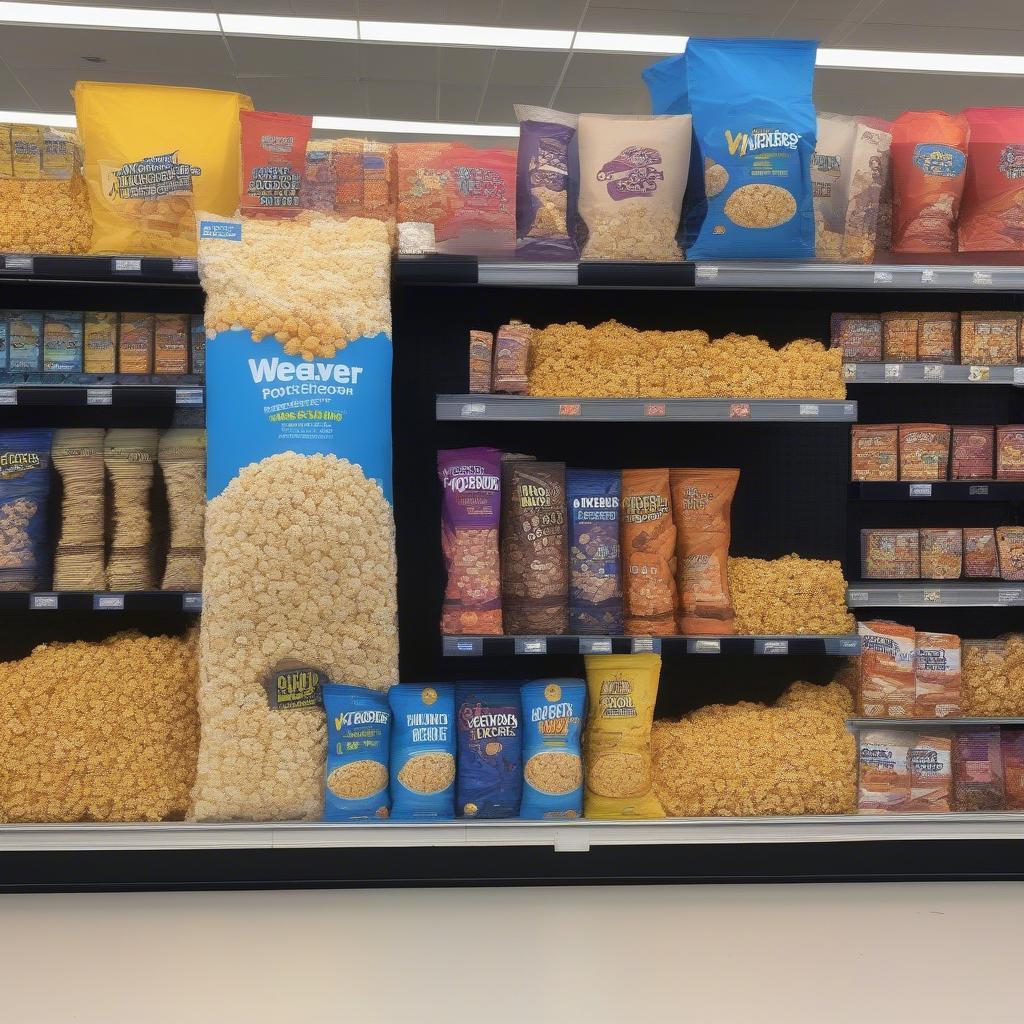 Pop Weaver Popcorn Display at Walmart