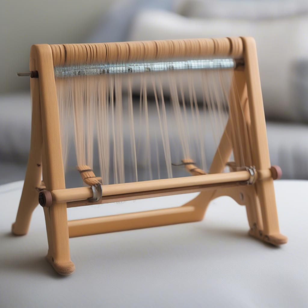 Portable Lap Stand for Basket Weaving