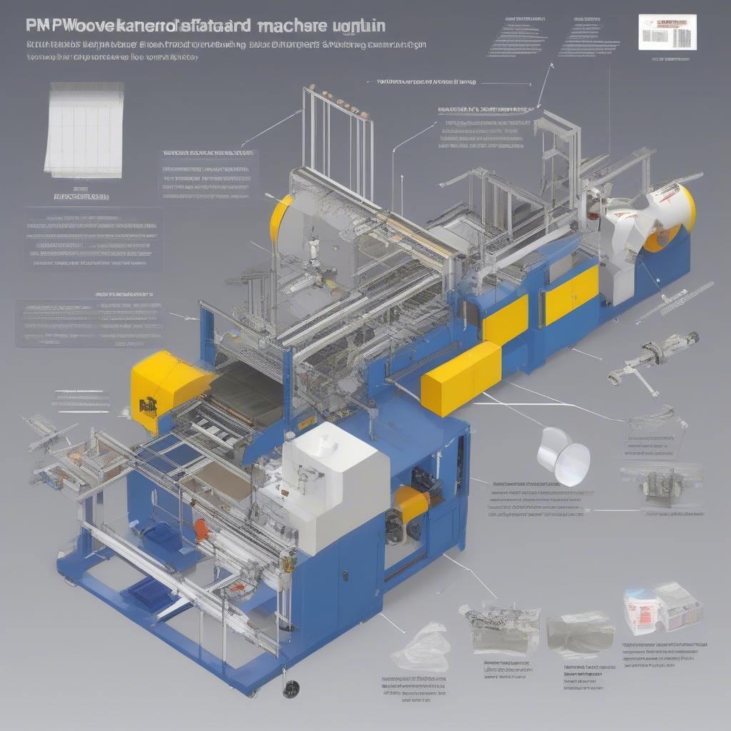 PP Woven Bag Machine Components Diagram