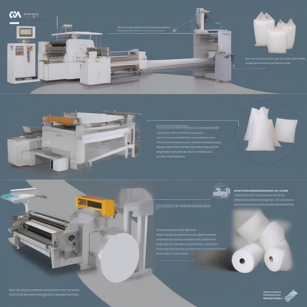 PP Woven Bag Manufacturing Process Depiction