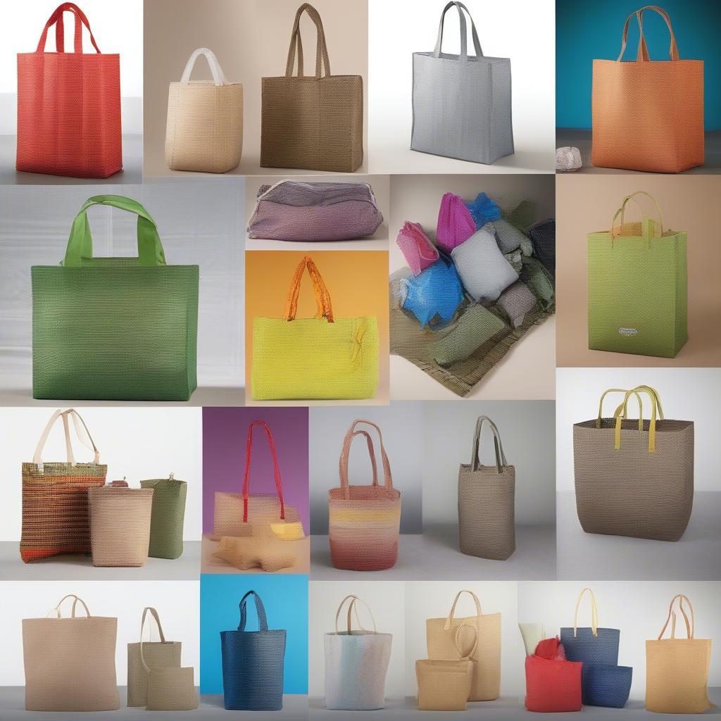 Variety of PP Woven Bags from Different Suppliers