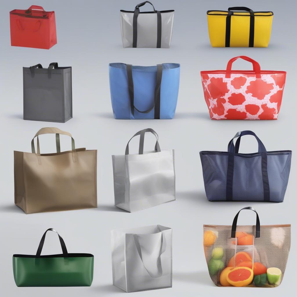 Different Types of PP Woven Shopping Bags