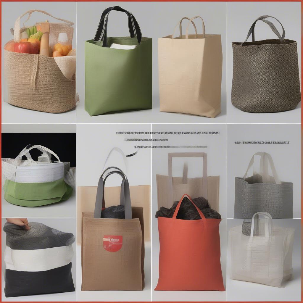 Variety of PP Woven Fabric Bag Sacks