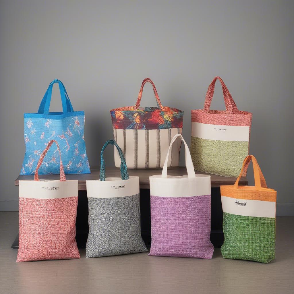 PP Woven Fabric Bags in Various Sizes and Colors