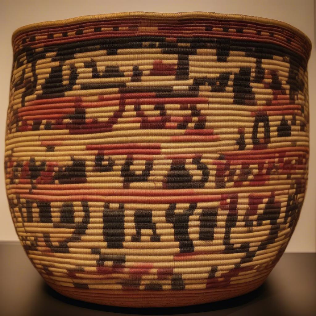 Pre-Columbian Peruvian Basket Ceremonial Use