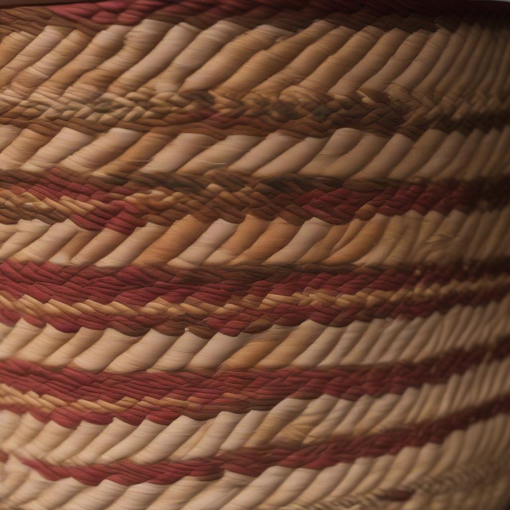 Pre-Columbian Peruvian Basket Coiling Technique