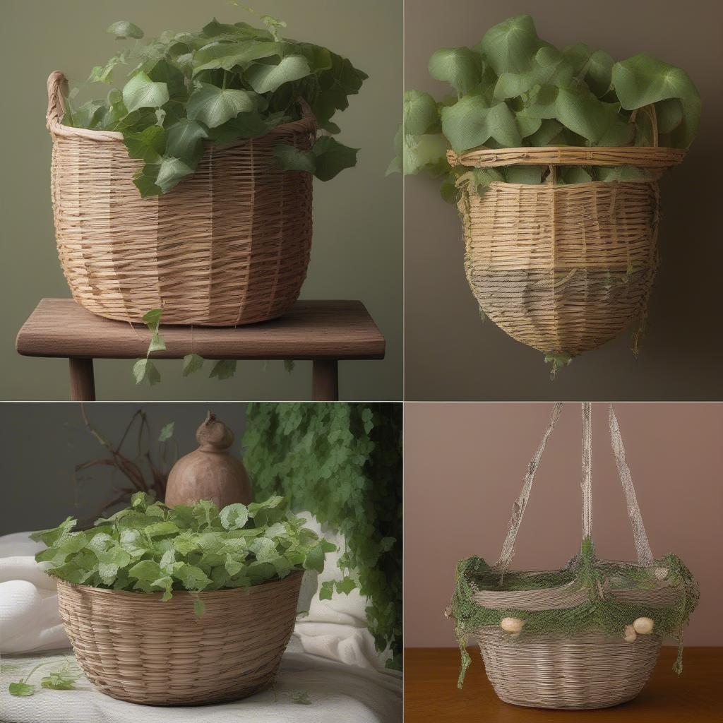 Practical Uses of Ivy Baskets