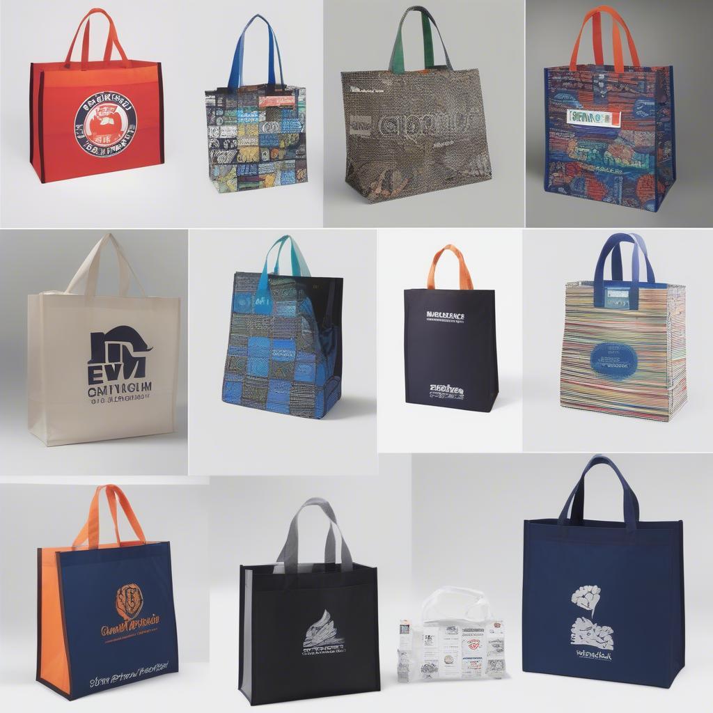 Examples of Printed Non Woven Bag Logos