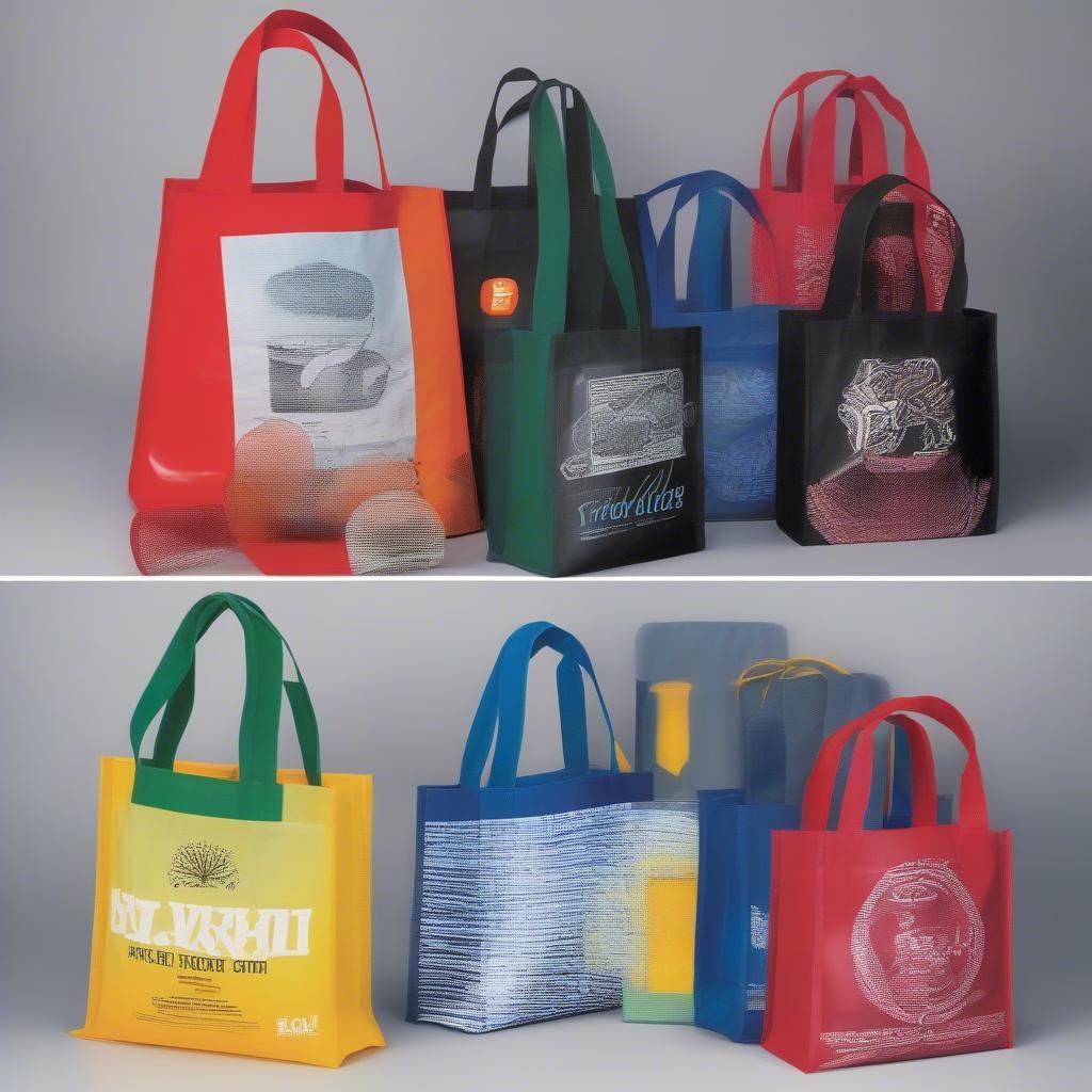 Printed Non-Woven Bags in Various Designs