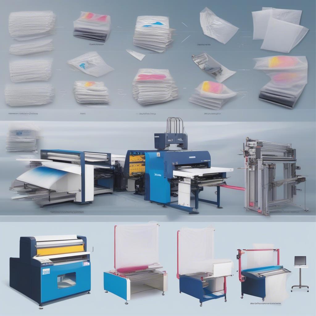 Printing methods on non-woven polypropylene bags