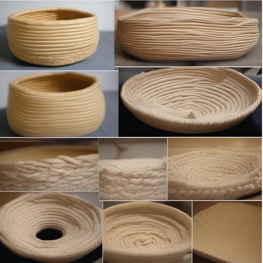 Step-by-Step Proofing Basket Weaving Process