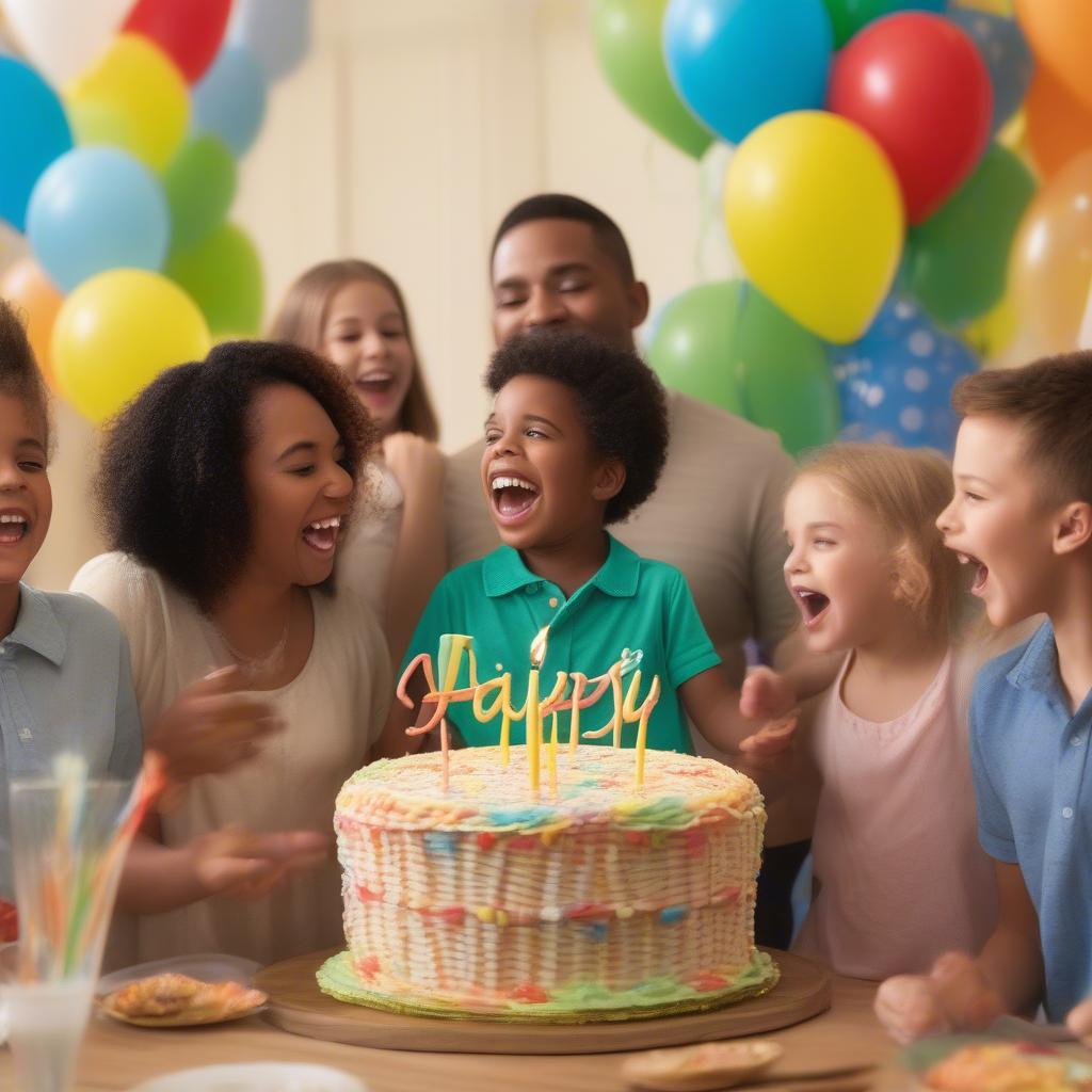 Publix Basket Weave Birthday Cake Celebration