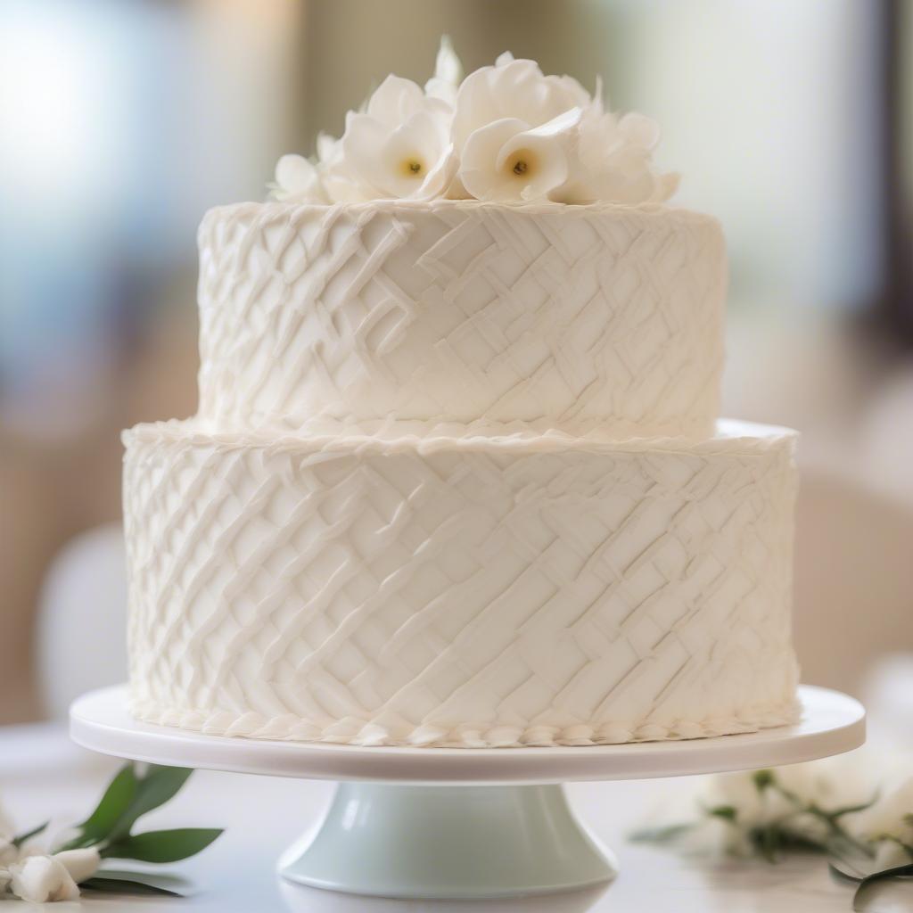 Publix Basket Weave Cake Design