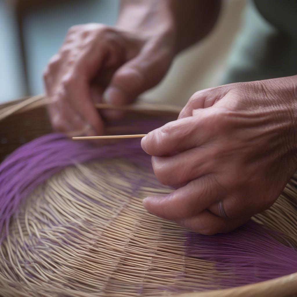 Purple Willow for Fine Basketry