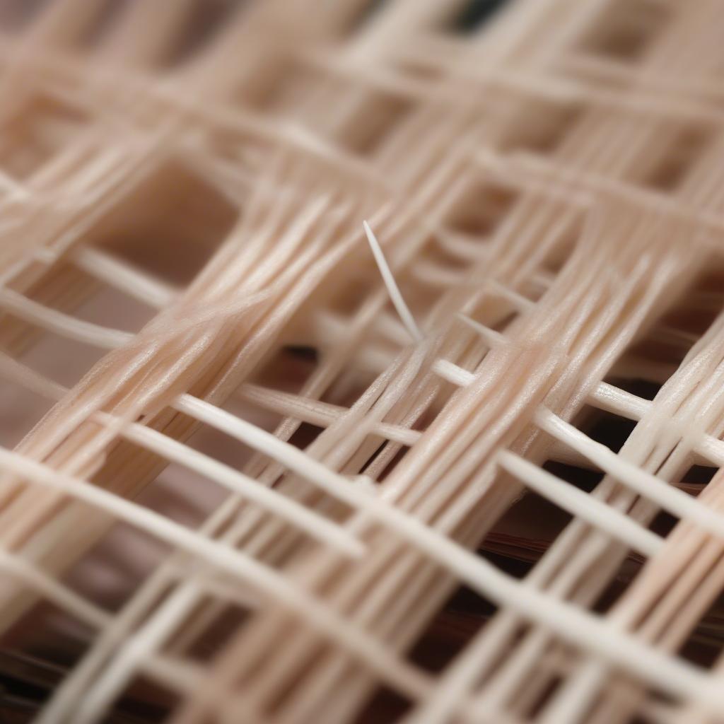 Creating a Q-Tip Basket Weave