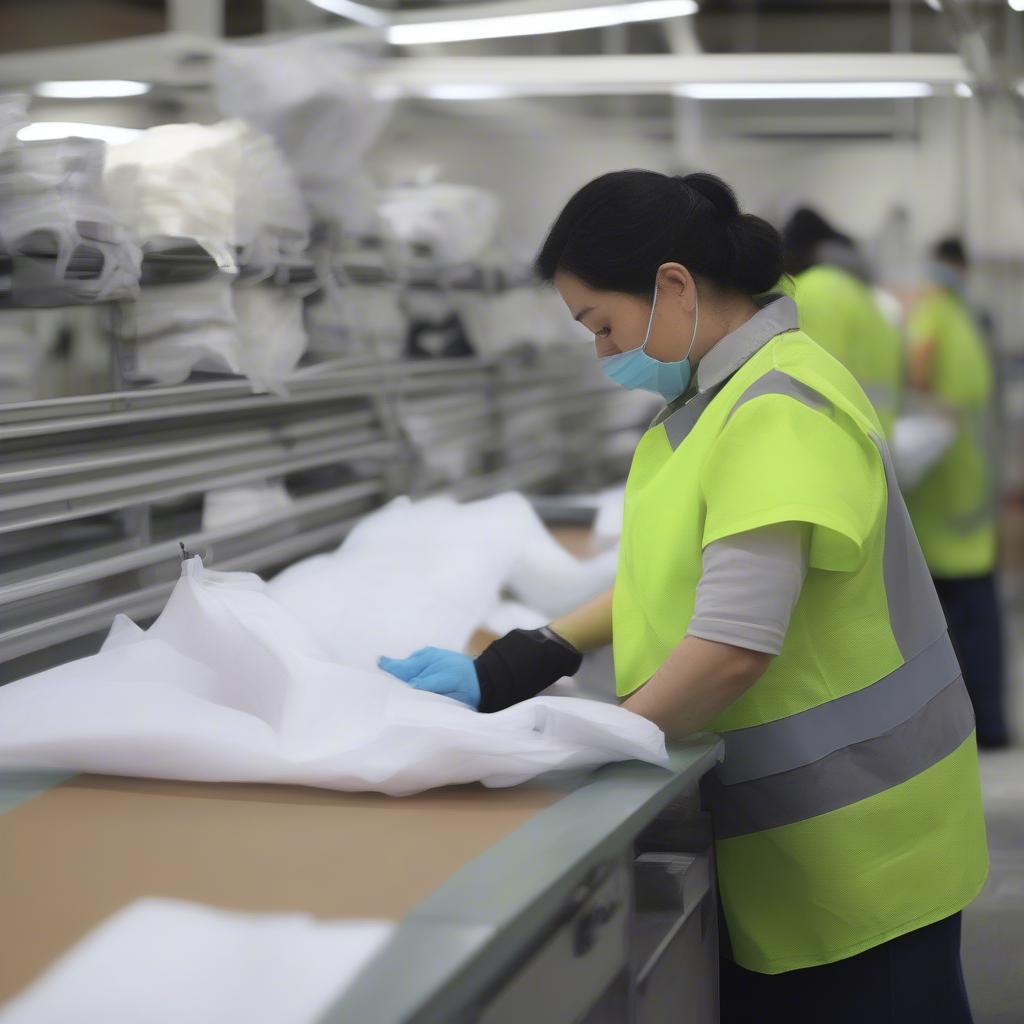 Quality Control Inspection of Non-Woven Tote Bags