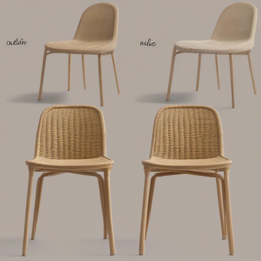 Rattan and Synthetic Weave Chairs: A Comparison