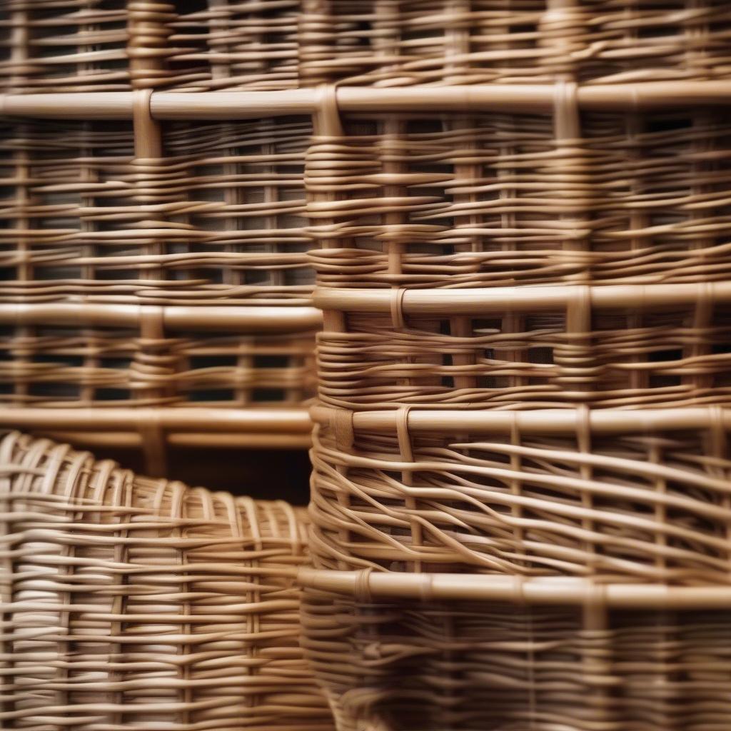 Comparison of rattan and wicker materials