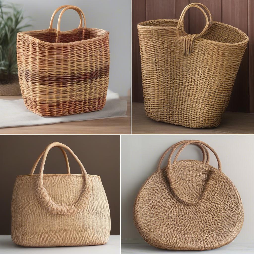 Comparing Rattan and Wicker Market Bags