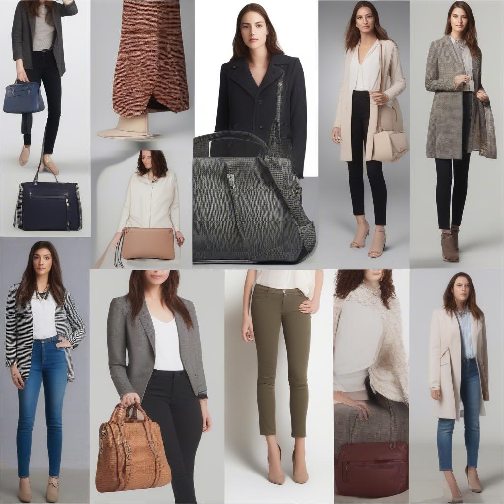 Rebecca Minkoff Woven Mac Bag styled with different outfits for various occasions