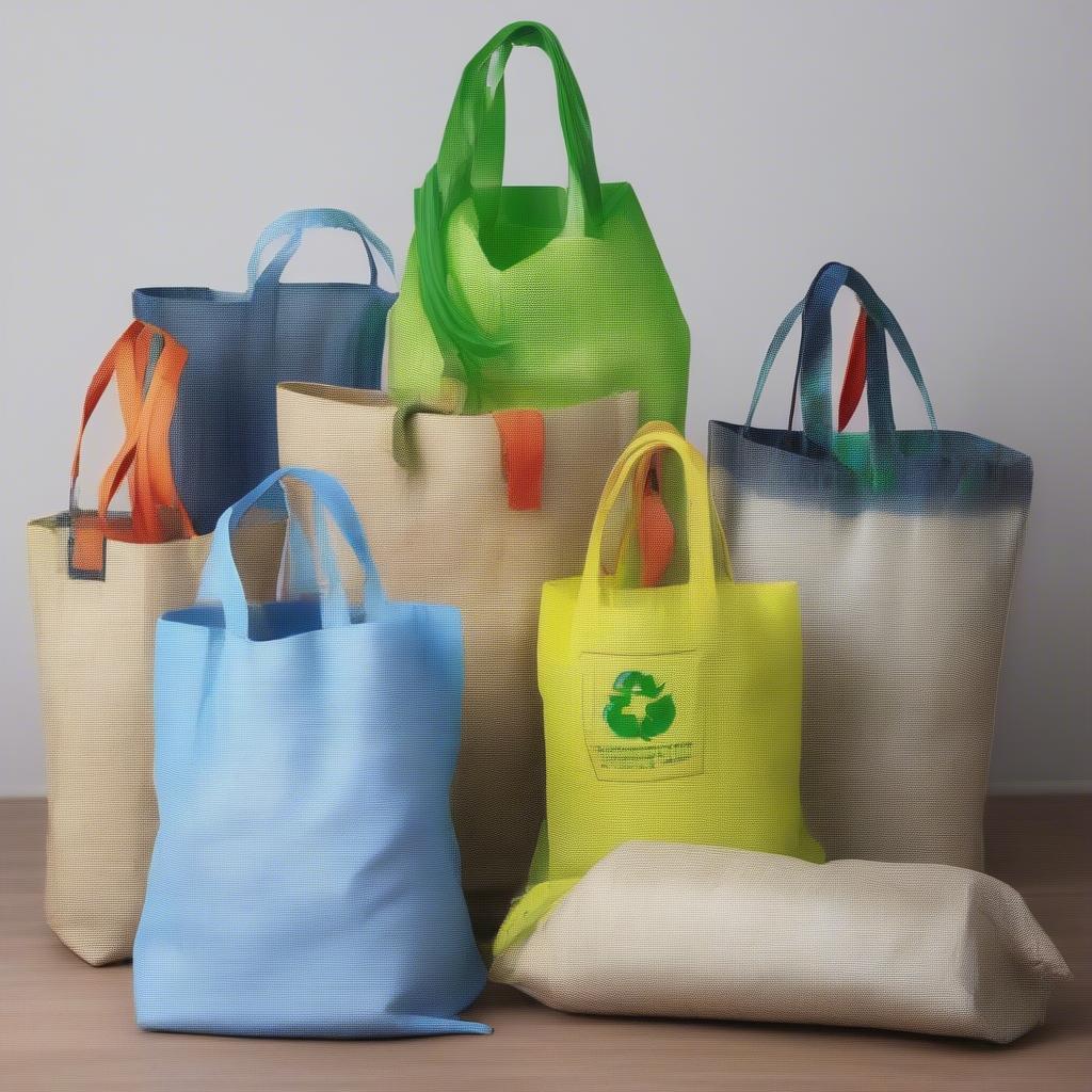 Recycled HDPE and PP Woven Bags