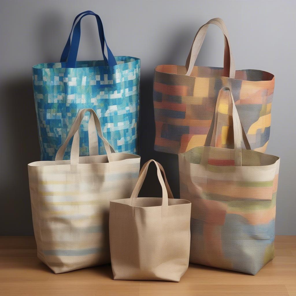 Variety of Recycled PP Woven Bags