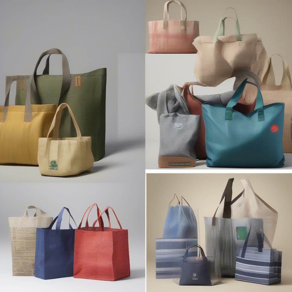 Variety of Recycled PP Woven Bags