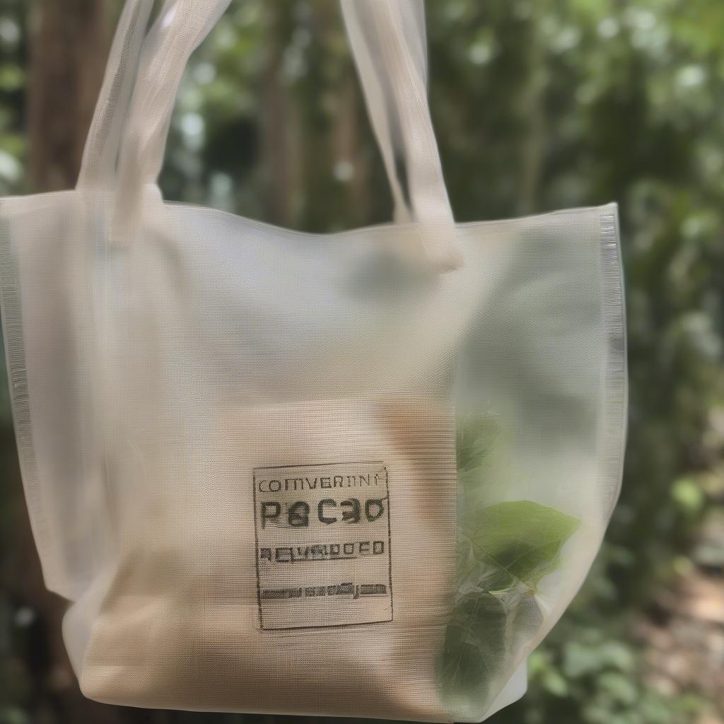 Recycled Transparent PP Woven Bags