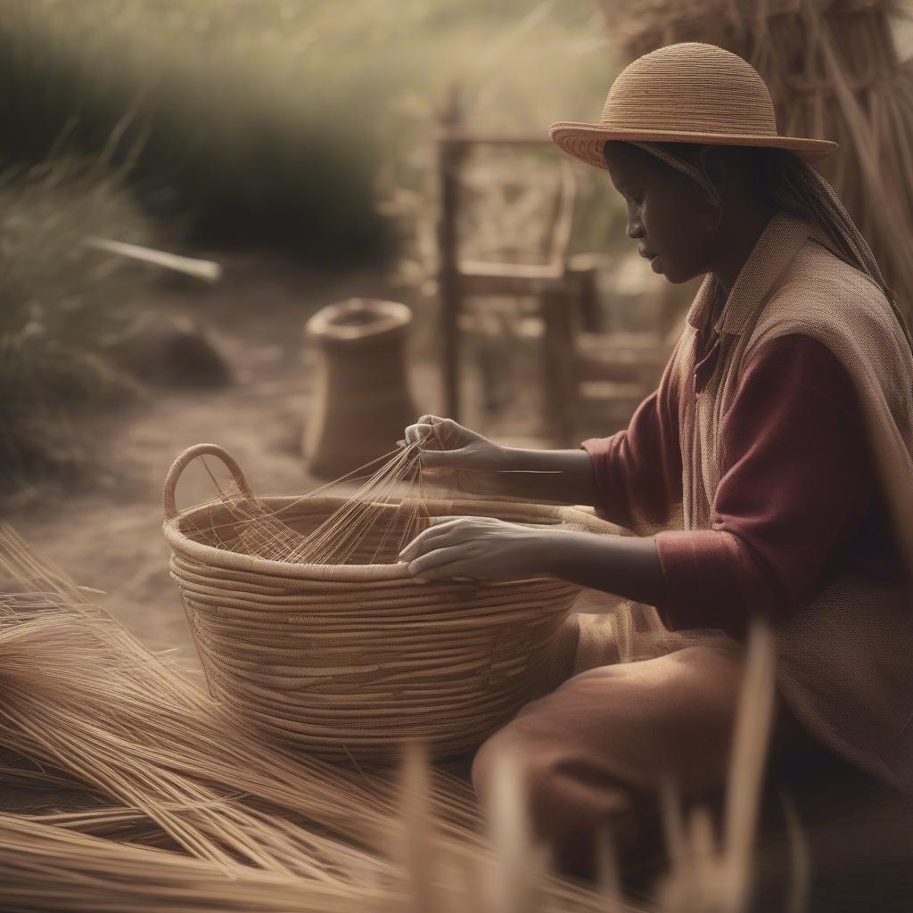 Reed Basket Weaving: A Sustainable Craft