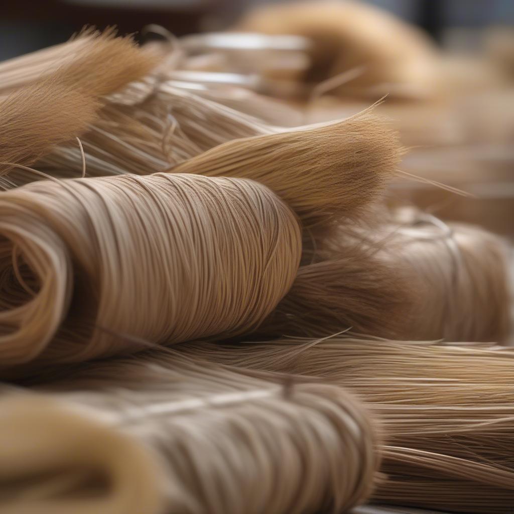 Bundles of Reed for Basket Making